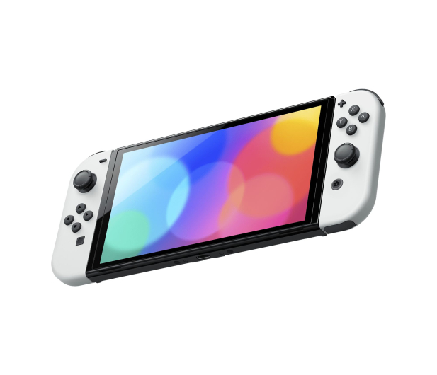 Nintendo Switch OLED - Biały - 667577 - zdjęcie 3